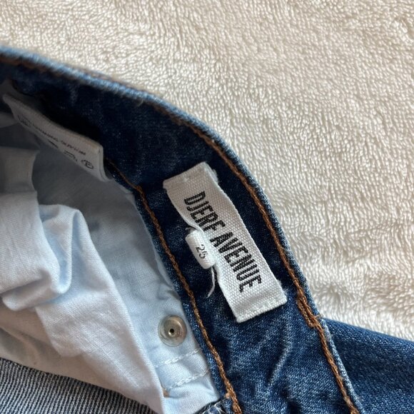 Djerf Avenue Relaxed Jeans Dark Blue - Picture 2 of 5